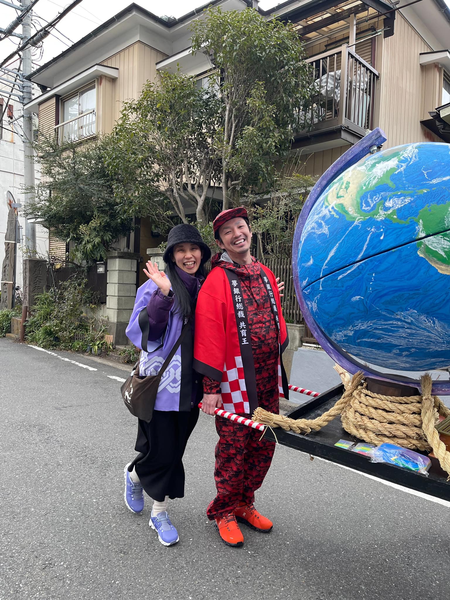 じゅんめぐと記念撮影